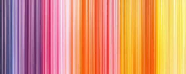 A vibrant gradient of vertical stripes in shades of purple, pink, orange, and yellow, creating a colorful and dynamic visual effect.