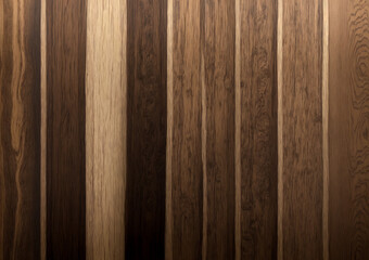 wood texture background with vertical stripes of different brown colors