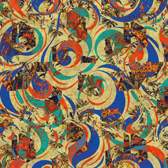 flower seamless patterns