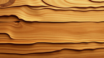 High-definition seamless wood texture with layered sculpted patterns and smooth gradients, perfect...