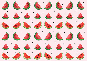 Watermelon Slices Pattern