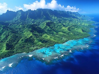 The southernmost national park is on three Samoan islands in the South Pacific.