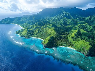 The southernmost national park is on three Samoan islands in the South Pacific.