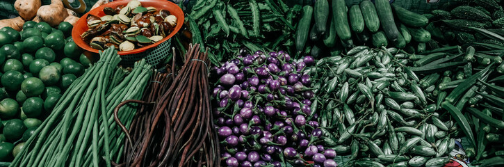 A vibrant and colorful assortment of fresh vegetables beautifully showcasing the incredible bounty of nature