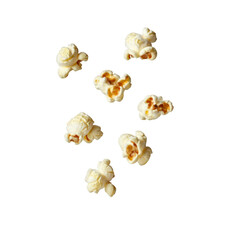 Popcorn Floating in Buttery Liquid