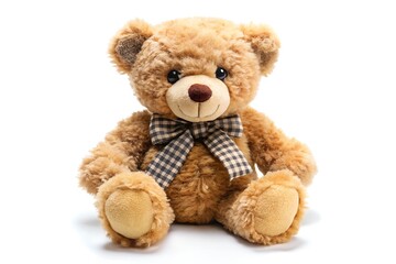 Teddy bear isolated on white background 