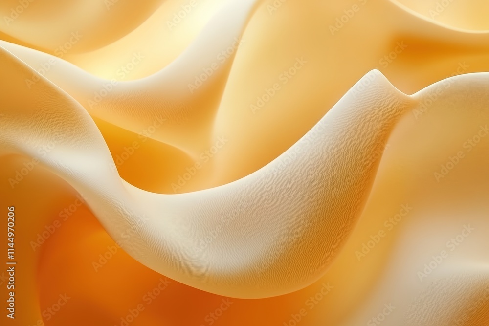 Aufkleber smooth golden gradient abstract background with touch of luxury ideal for high-end brand presentatio