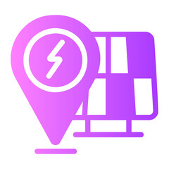 Location gradient icon