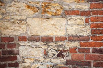 Ancient Stone Brick Wall Texture