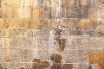 Ancient Stone Brick Wall Texture