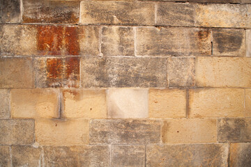 Ancient Stone Brick Wall Texture