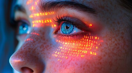 AI analysis of emotional expressions through visual data in high-resolution format