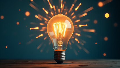 Human innovation is sparked by diverse creativity concepts that inspire new business ideas like a lightbulb turning on in the mind suddenly._00001_
