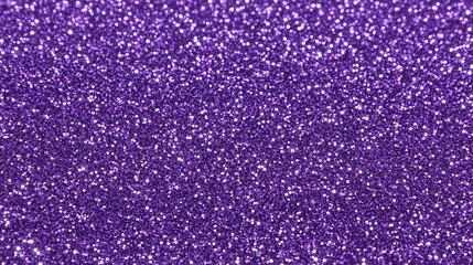 Obraz premium Stunning Purple Glitter Background. A captivating purple glitter texture for design projects. A vibrant and mesmerizing purple sparkle pattern.