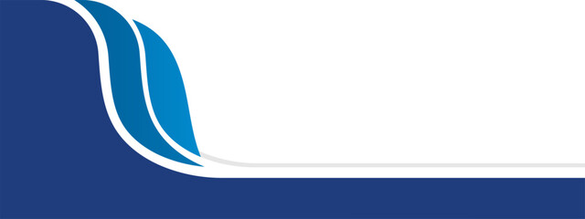 Naklejka premium Abstract blue dynamic curves background for modern design