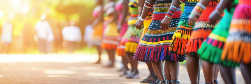 Happy african-american people celebration Juneteenth, african liberation day. Juneteenth Parade and Festival. Black History Month