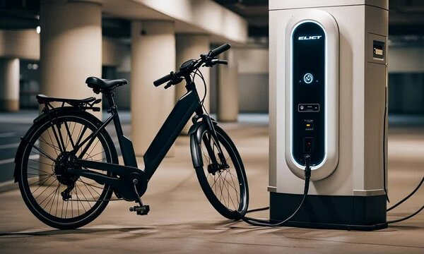 Electric bicycle charger.