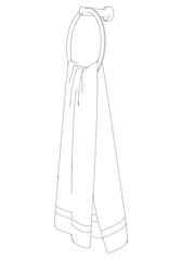 Doodle set with bathroom accessories - toothpaste, toothbrush, shampoo, soap, towels, washcloths, rubber duck and other. Personal hygiene, body care. Vector hand-drawn illustration