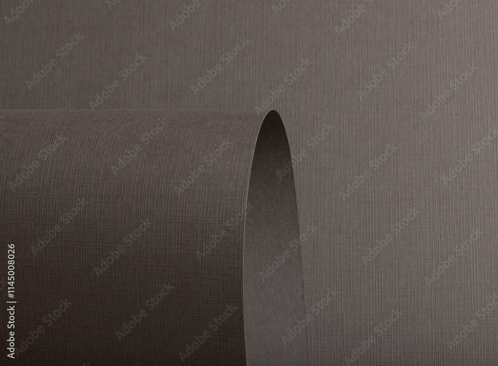 Poster brown paper texture with a seamless crosshatch pattern in neutral taupe and stone gray tones. matte 