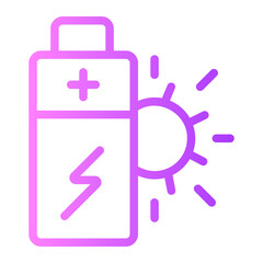 battery gradient icon
