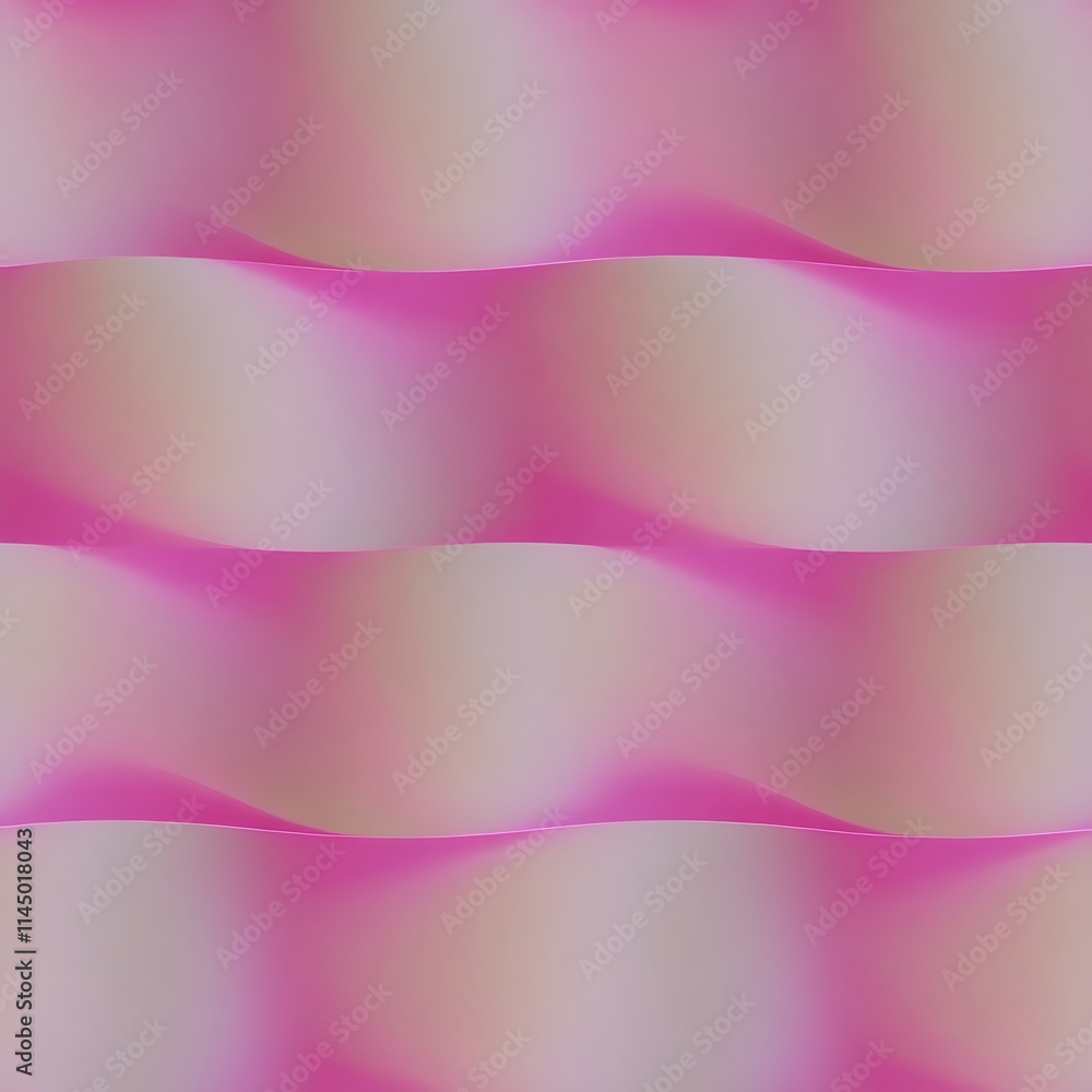 Poster abstract gradient waves: a captivating and seamless pattern of pink and white waves, evoking a sense