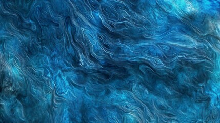 Stunning Abstract Blue Landscape Design.  A mesmerizing deep blue abstract artwork with flowing lines and patterns, perfect for backgrounds and digital art.