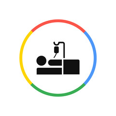 Hospital Bed Icon
