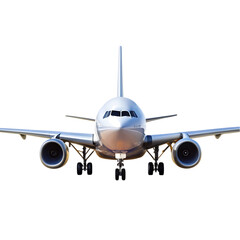 Fototapeta premium airplane on a white background