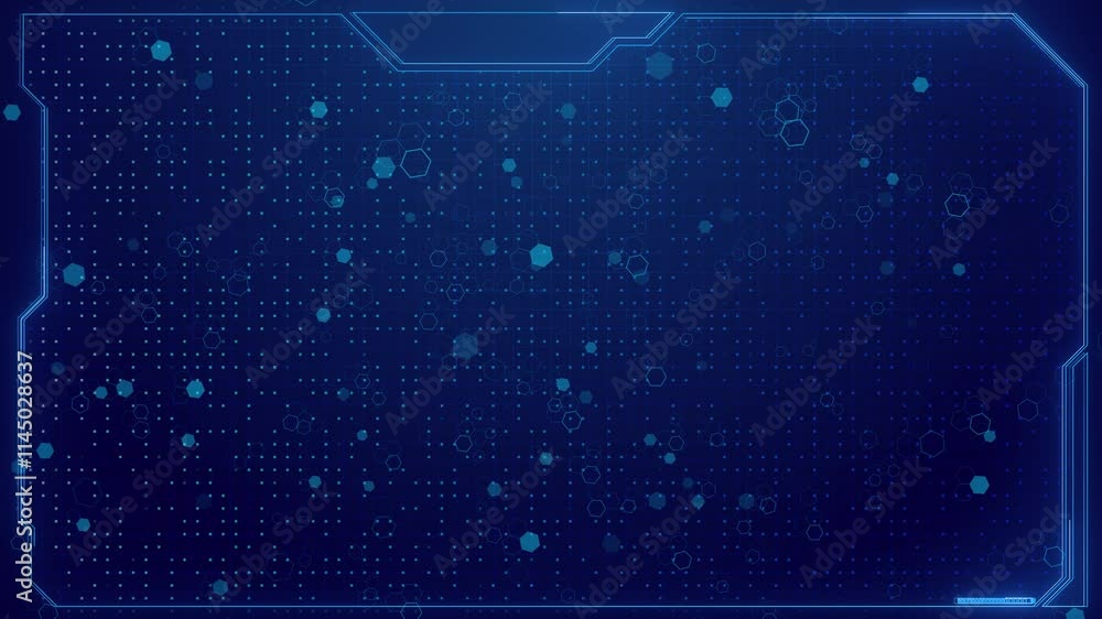 Poster futuristic circuit board lines, futuristic technology concept. artificial intelligence, data transfe
