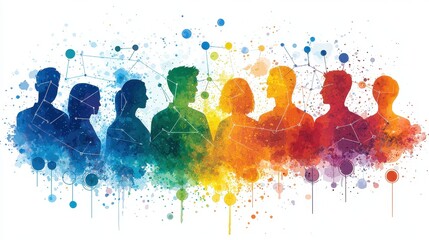 Dynamic talent management strategies for hr success workplace illustration collaborative environment engaging viewpoint