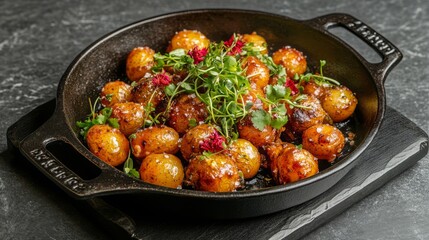 Roasted Potatoes with Herbs and Spices - Culinary Delight