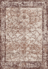 old carpet design floral ornate texture rug print