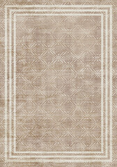 Frame Modern Rug Design Border Printable Pattern