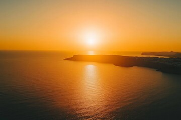 Fototapeta premium sunset over the sea