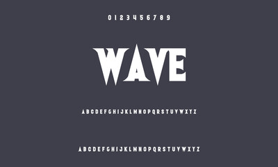 Minimal modern logo alphabet fonts. Typography minimalist urban sana serif digital fashion future creative logos fonts. vector illustration