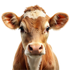 portrait of a cow