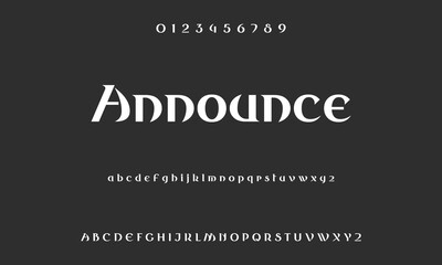 Modern alphabet letters font logo. Typography luxury minimal lettering fonts decorative wedding vintage retro logos. vector