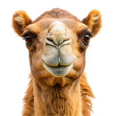 Obraz premium camel isolated on white