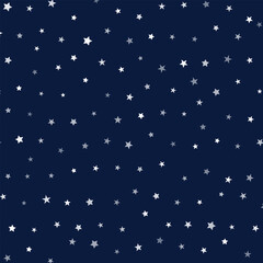 Star seamless pattern. Cute star background.