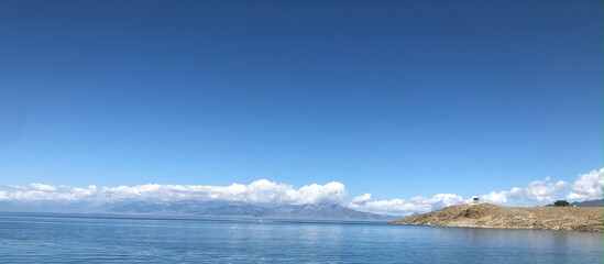 Sayram Lake in Xinjiang, China