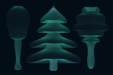 blue and white christmas decoration