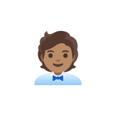 Person with Bow Tie Emoji
