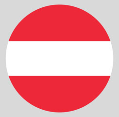 österreichisches Nationalzeichen, rund