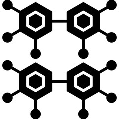 Fototapeta premium Enzyme Icon