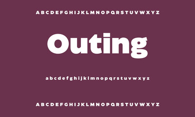 Glorius Clean Unique Sans Serif Font Alphabet Typeface Typography