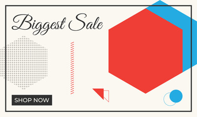 Biggest Sale Banner Design