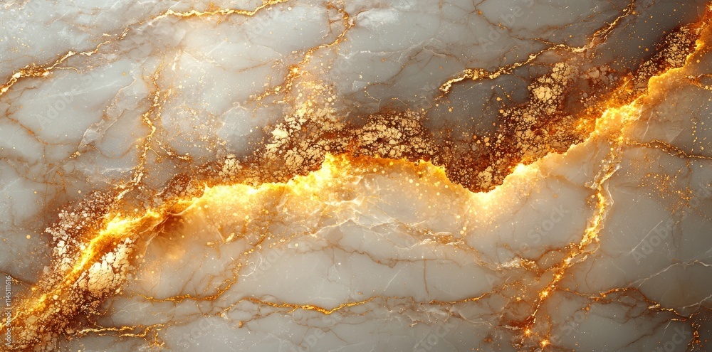 Poster abstract background pattern featuring a luxury marble texture with golden veins and surface textures