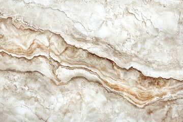 Fototapeta premium A light marble backdrop with beige-colored tiles. Granite tiles arranged in a flat lay, top view, with ample copy space.
