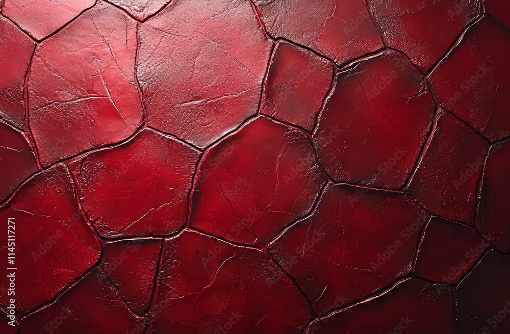 Poster an abstract background with a red metallic texture. it can be interpreted as a metal backdrop, shiny