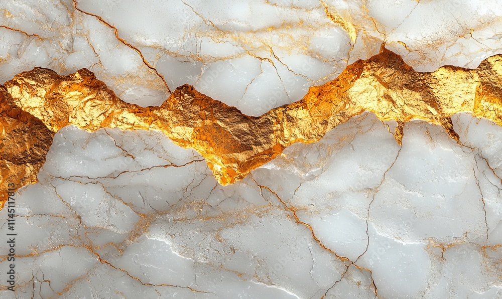 Poster abstract marble background with a gold texture pattern.